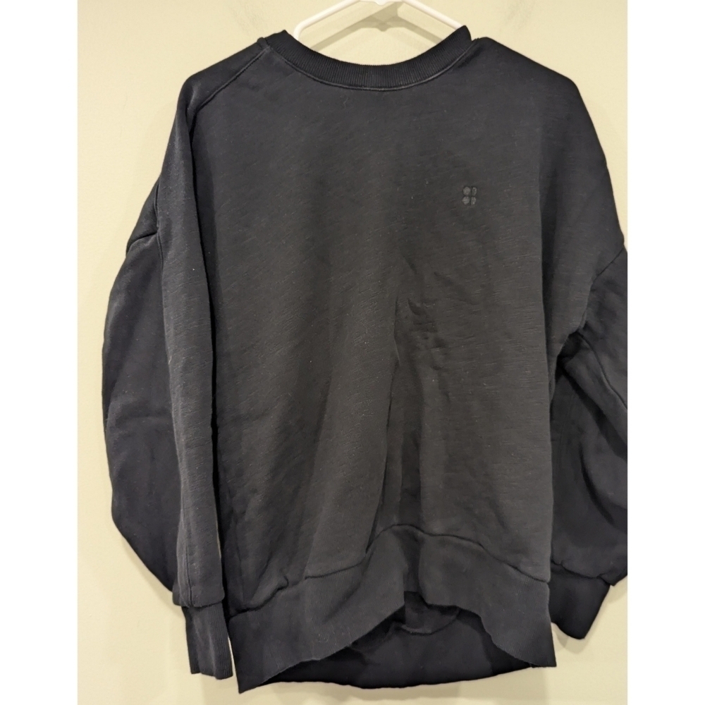 Sweaty Betty Black Sweatshirt Size Medium